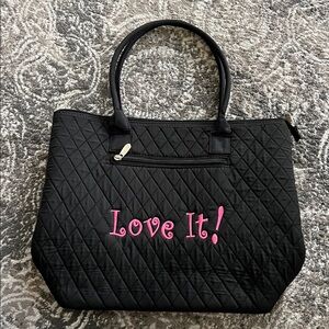 LAR LAR Quilted Tote Bag